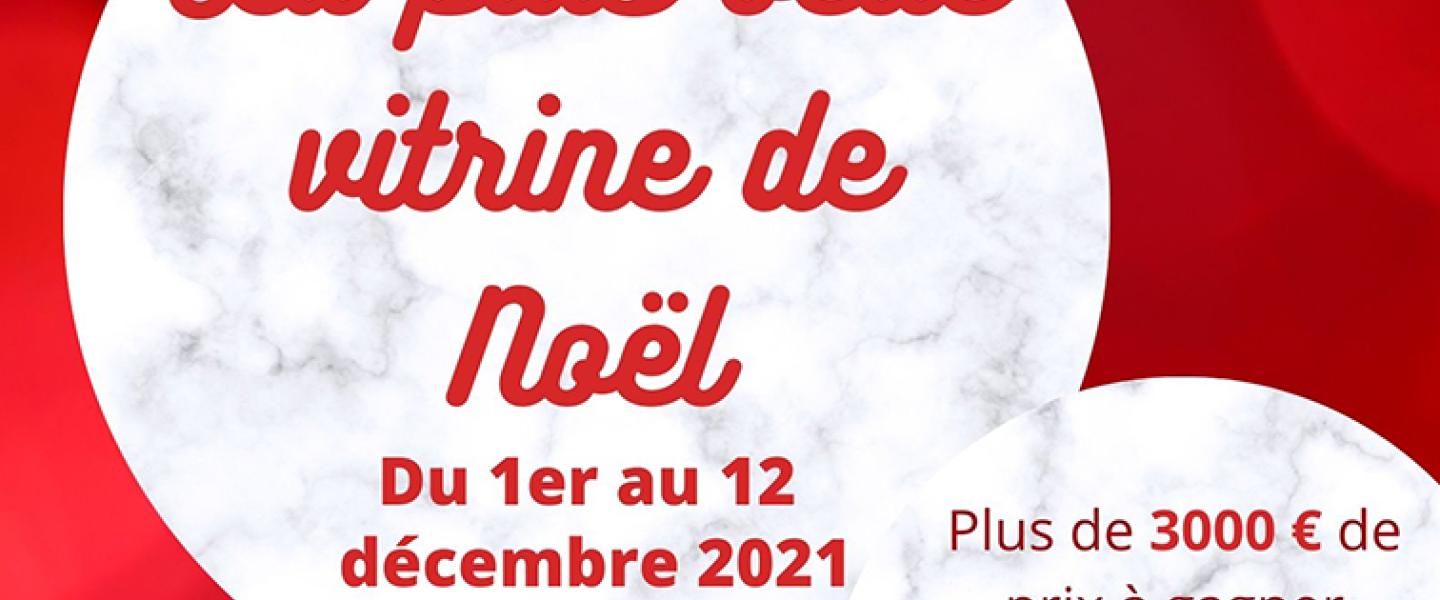 Concours "la Plus Belle Vitrine de Noêl" CCI Cantal